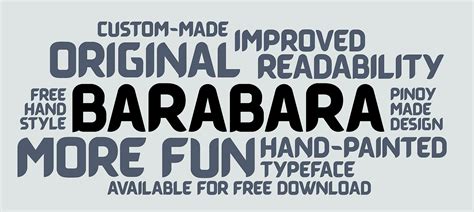 barabara font free download.